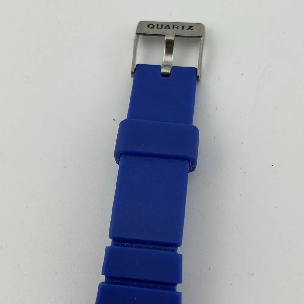 Vintage 1986 Le Jour Sea Line Sixty Color Wheel Watch Blue Band-For Parts/Repair